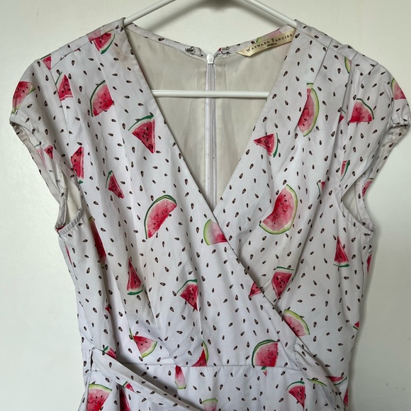 Watermelon print summer maxi dress - Picture 2 of 3